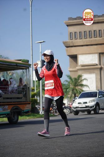 Race photo from Kediri Half Marathon 2025