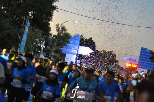 Race photo from Jabar Run 10K 2024
