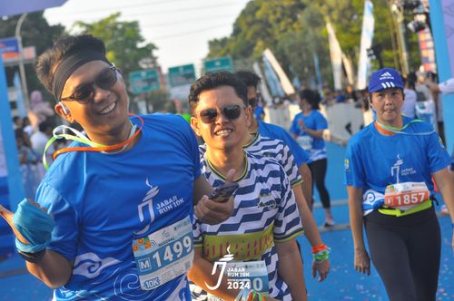 Race photo from Jabar Run 10K 2024