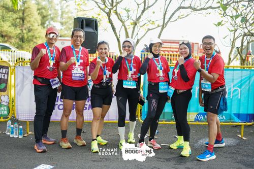 Race photo from Taman Budaya x BOGORUN 2025