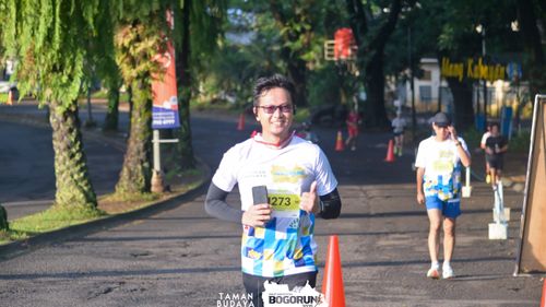 Race photo from Taman Budaya x BOGORUN 2025