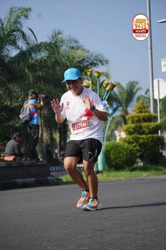 Race photo from Kediri Half Marathon 2025