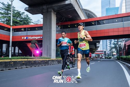 Race photo from ONE RUN 10K 2025