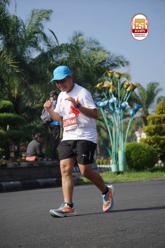 Race photo from Kediri Half Marathon 2025