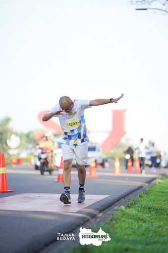 Race photo from Taman Budaya x BOGORUN 2025