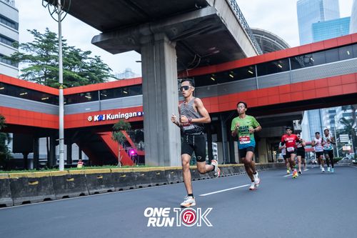 Race photo from ONE RUN 10K 2025