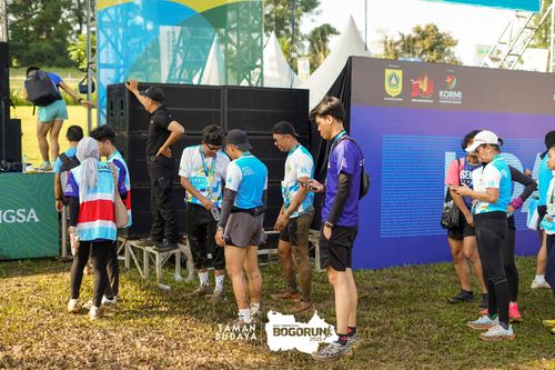 Race photo from Taman Budaya x BOGORUN 2025