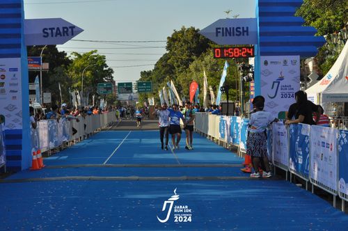 Race photo from Jabar Run 10K 2024