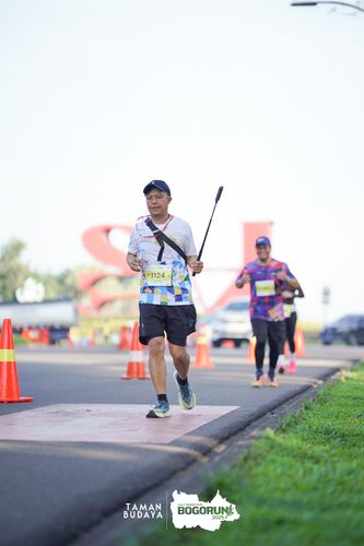 Race photo from Taman Budaya x BOGORUN 2025