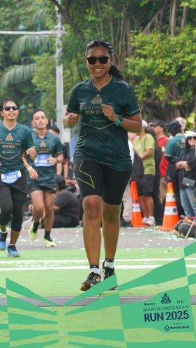 Race photo from Mangkunegaran Run 2025