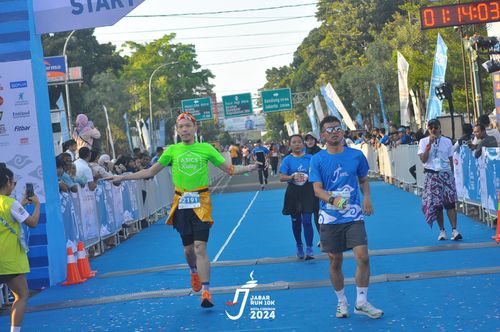 Race photo from Jabar Run 10K 2024