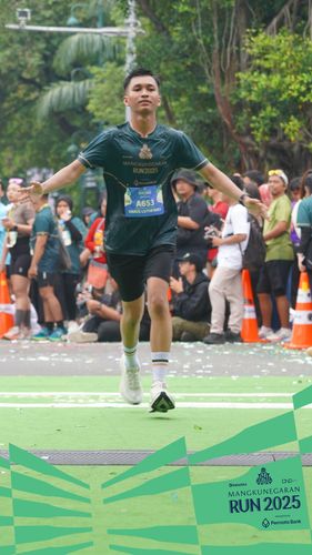Race photo from Mangkunegaran Run 2025