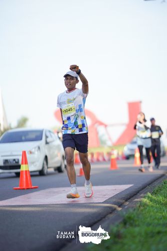 Race photo from Taman Budaya x BOGORUN 2025
