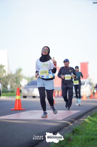 Race photo from Taman Budaya x BOGORUN 2025