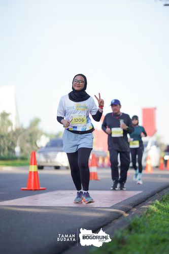 Race photo from Taman Budaya x BOGORUN 2025