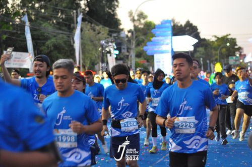 Race photo from Jabar Run 10K 2024