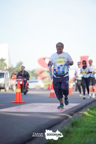 Race photo from Taman Budaya x BOGORUN 2025