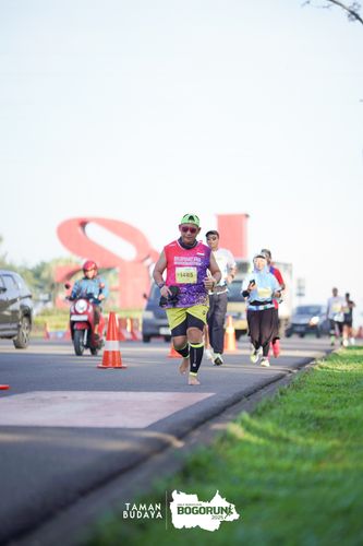 Race photo from Taman Budaya x BOGORUN 2025