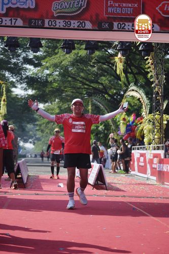 Race photo from Kediri Half Marathon 2025