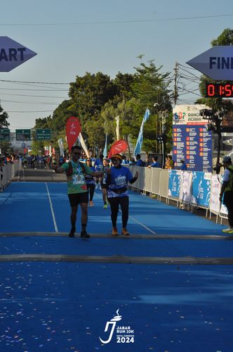 Race photo from Jabar Run 10K 2024