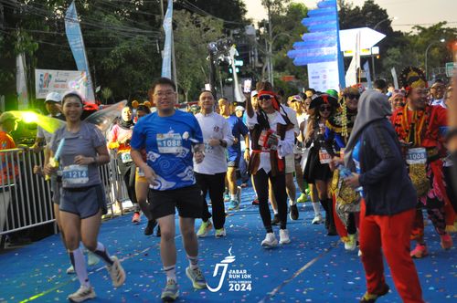Race photo from Jabar Run 10K 2024