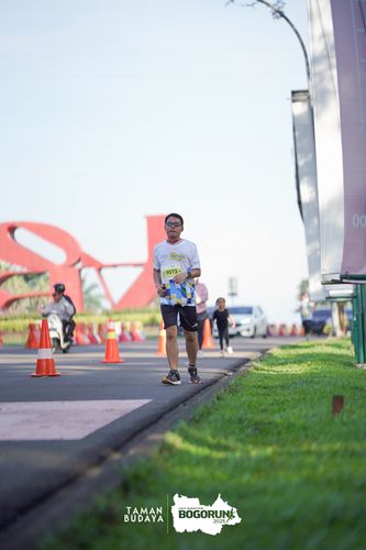 Race photo from Taman Budaya x BOGORUN 2025