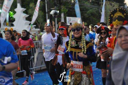 Race photo from Jabar Run 10K 2024