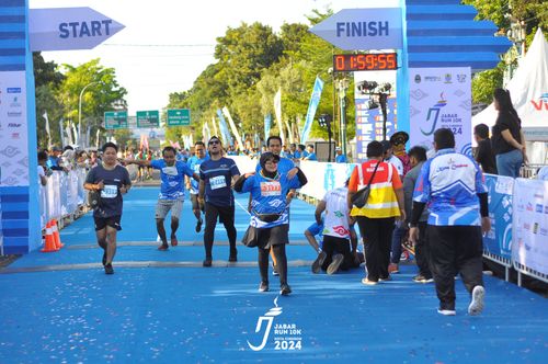 Race photo from Jabar Run 10K 2024