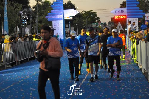Race photo from Jabar Run 10K 2024