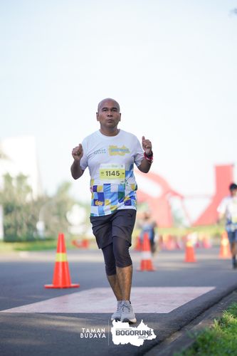 Race photo from Taman Budaya x BOGORUN 2025