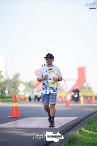 Race photo from Taman Budaya x BOGORUN 2025