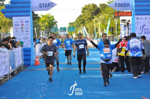 Race photo from Jabar Run 10K 2024
