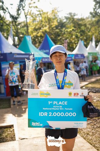 Race photo from Taman Budaya x BOGORUN 2025