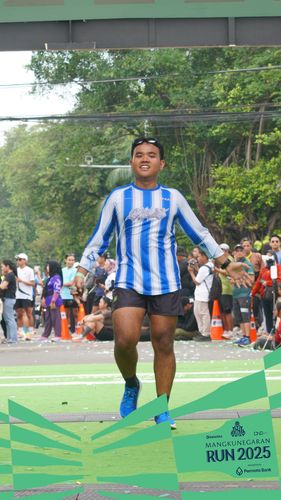 Race photo from Mangkunegaran Run 2025