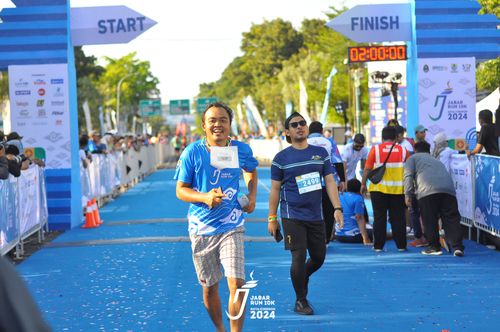 Race photo from Jabar Run 10K 2024
