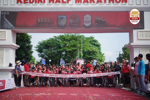 Race photo from Kediri Half Marathon 2025