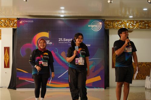 Race photo from WIPRO RUN 2025 - Vitalis Unza 20th Anniversary