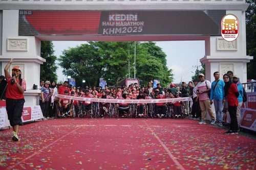 Race photo from Kediri Half Marathon 2025
