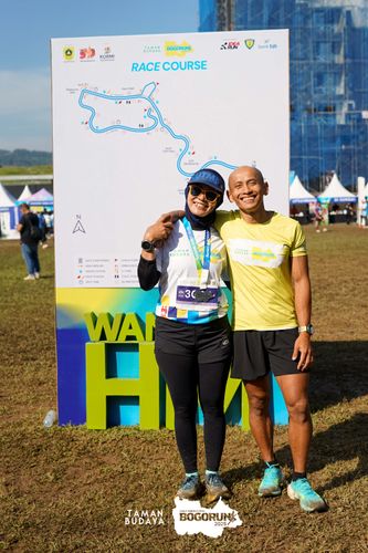Race photo from Taman Budaya x BOGORUN 2025