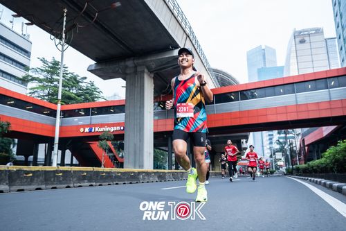 Race photo from ONE RUN 10K 2025