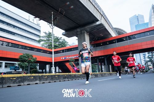Race photo from ONE RUN 10K 2025