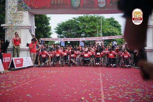 Race photo from Kediri Half Marathon 2025