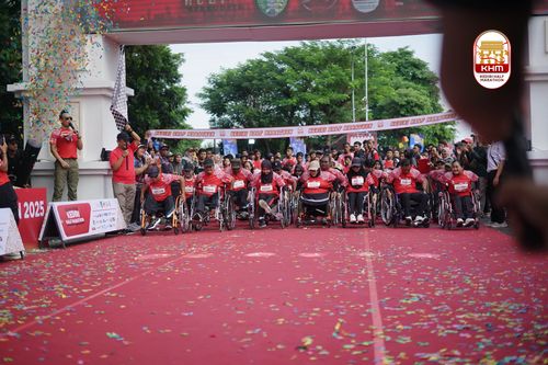 Race photo from Kediri Half Marathon 2025