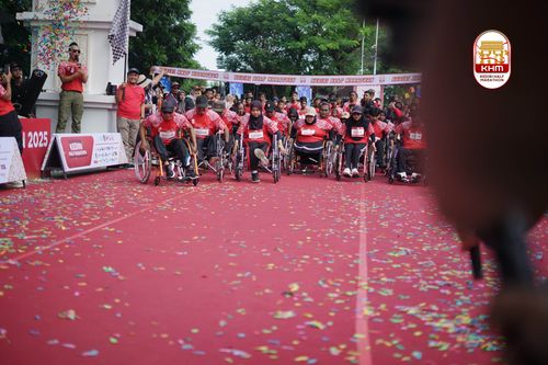 Race photo from Kediri Half Marathon 2025