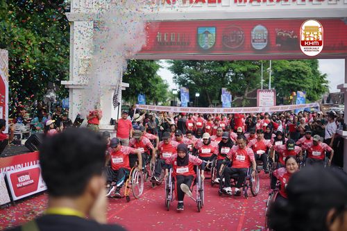 Race photo from Kediri Half Marathon 2025
