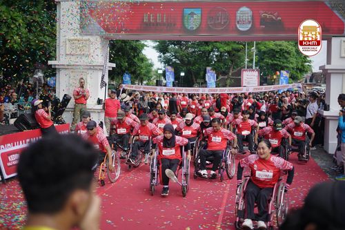 Race photo from Kediri Half Marathon 2025