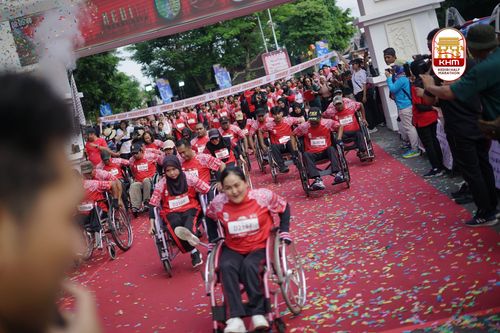 Race photo from Kediri Half Marathon 2025