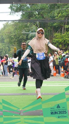 Race photo from Mangkunegaran Run 2025