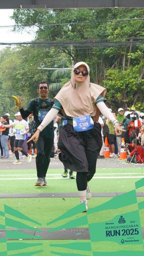 Race photo from Mangkunegaran Run 2025