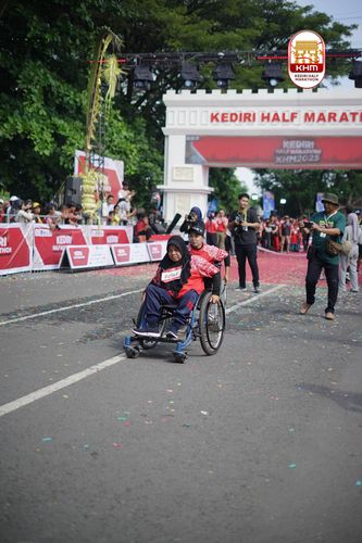 Race photo from Kediri Half Marathon 2025